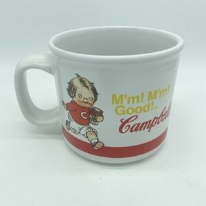 Campbell's Collector Coffee Soup Cup Mug M'm! Good Handle Bowl Vintage Kids